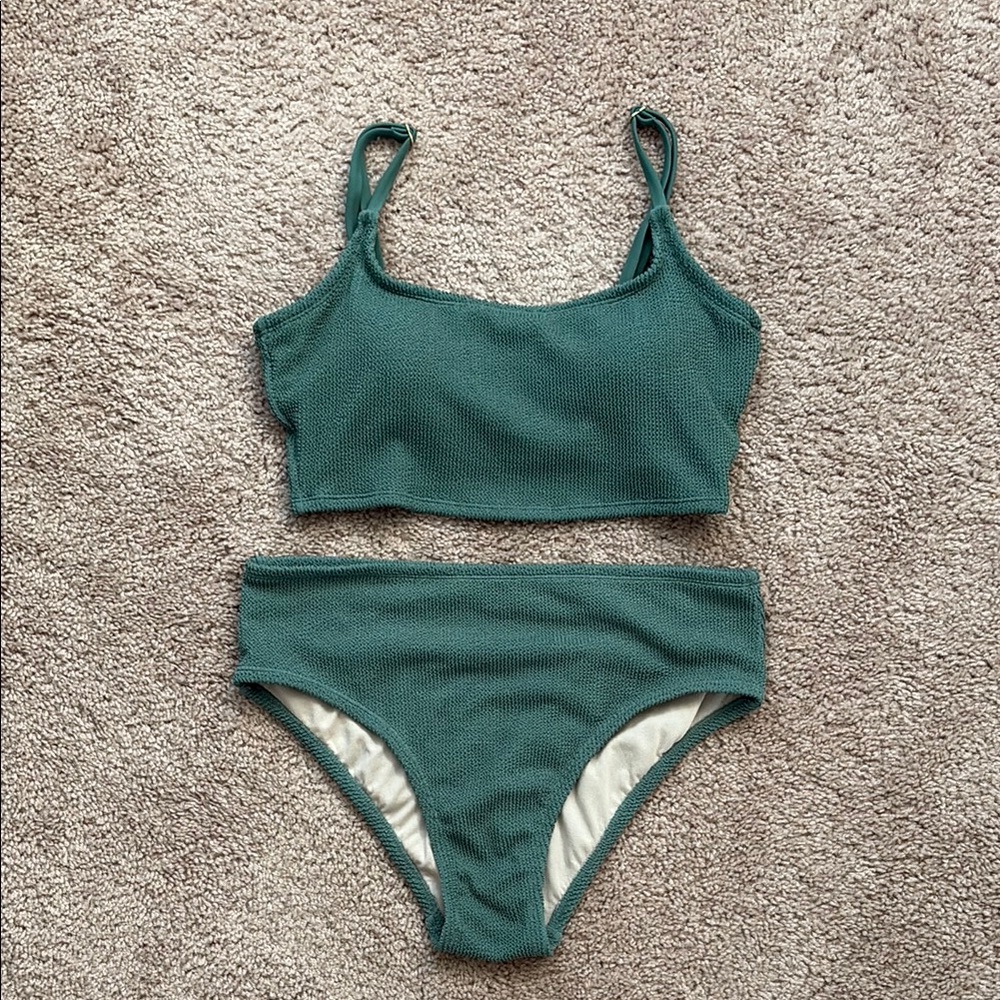 Teal Bikini Set